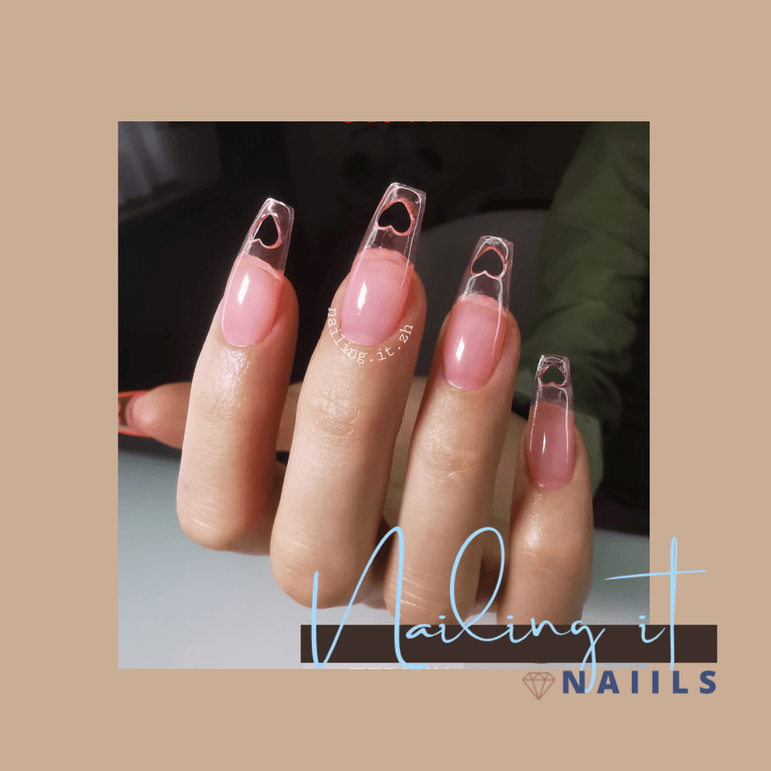 Schwarze French Coffin Nägel